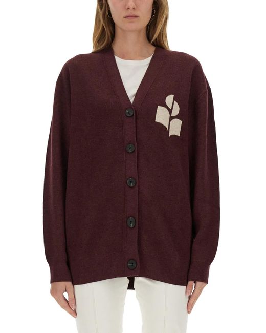Isabel Marant Purple Isabel Marant Etoile Cardigan Norton