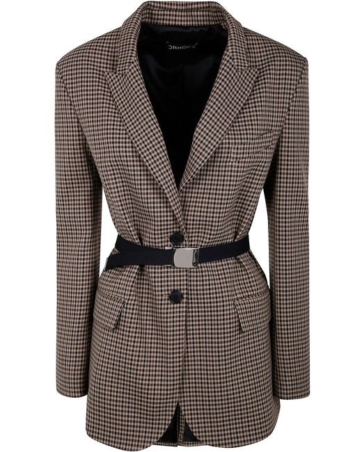 DR. HOPE Black Belted Jacket