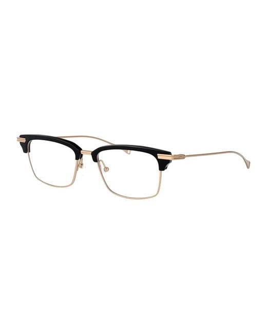 Dita Eyewear Metallic Sand Metal/Acetate Glasses