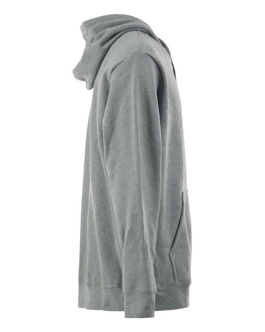 Patagonia Gray Recycled Materials Hooded Sweatshirt for men