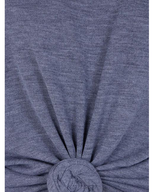 Magda Butrym Blue Knitwear Longsleeve