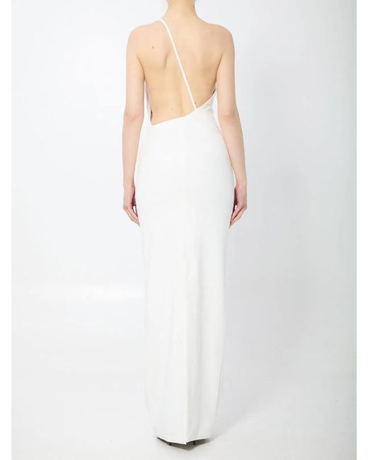 Solace London White Alexandra Maxi Dress
