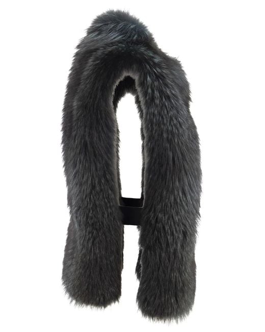 Brunello Cucinelli Black Fox Fur Vest