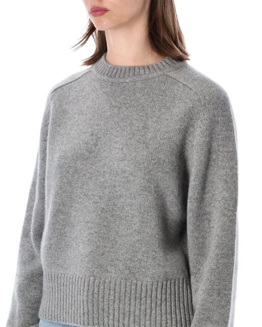 Extreme Cashmere Gray N°167 Please Cashmere Sweater
