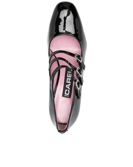 CAREL PARIS Black Patent Leather Keel