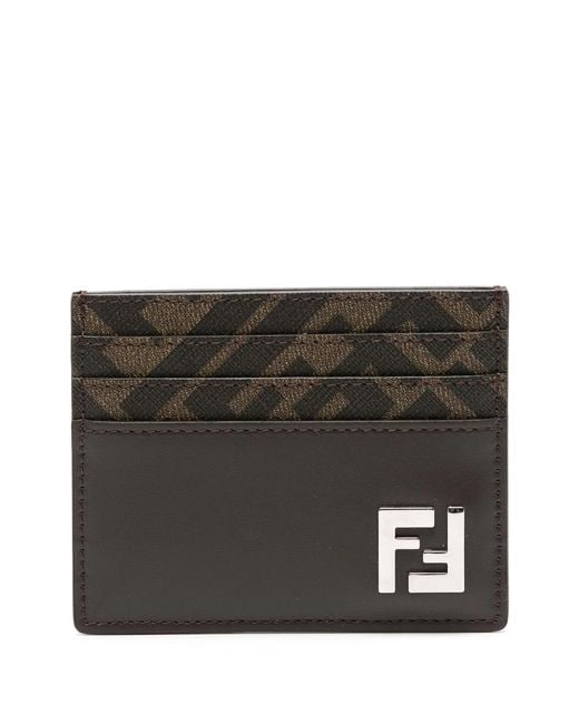 Fendi Black Leather Wallet for men