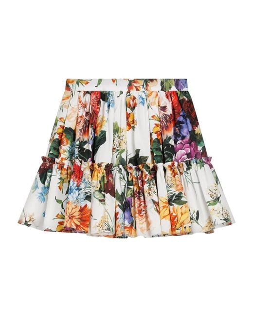 Dolce & Gabbana White Dolce & Gabbana Skirt