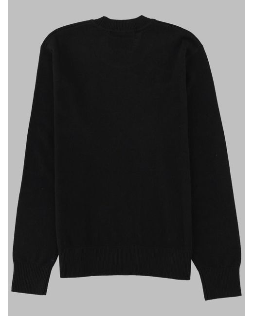 Versace Jeans Couture Black Maglia Con Logo for men