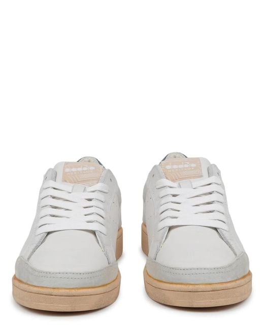 Diadora White Sneaker Prestige Plain Used for men