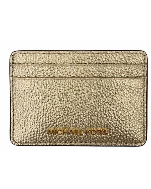 Michael Kors Metallic Leather Wallet