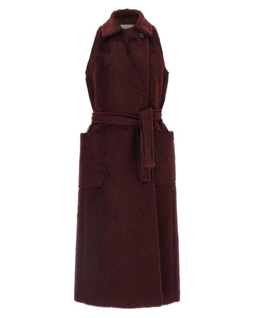Max Mara Purple 'Abbozzi1234' Coat
