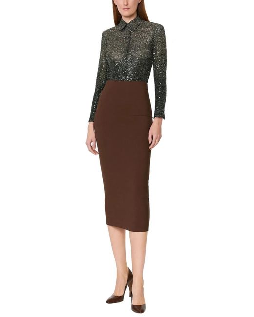 ROTATE BIRGER CHRISTENSEN Black Rotate Birger Christensen Shirt With Sequins