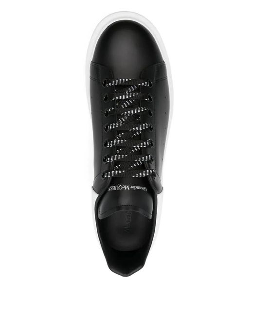 McQueen Black Larry Sneakers for men