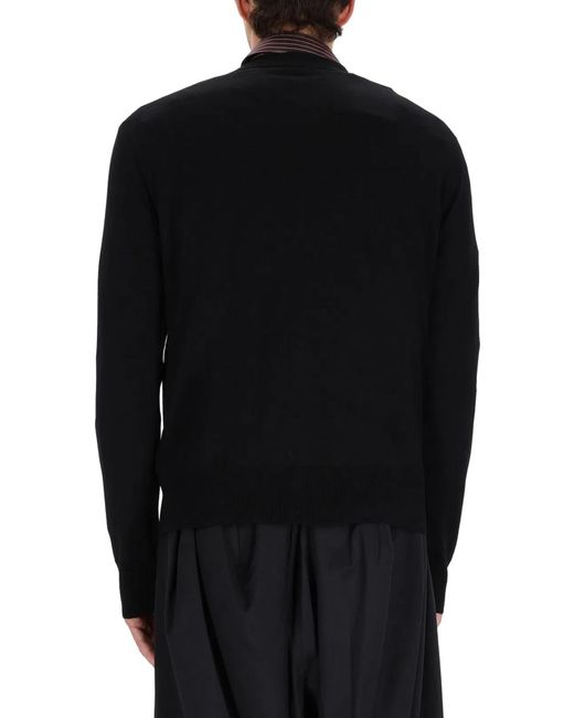 Vivienne Westwood Black Alex Jersey With Logo for men