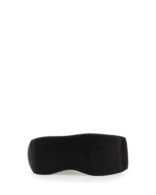 Raf Simons Black Ankle Boot With Square Toe