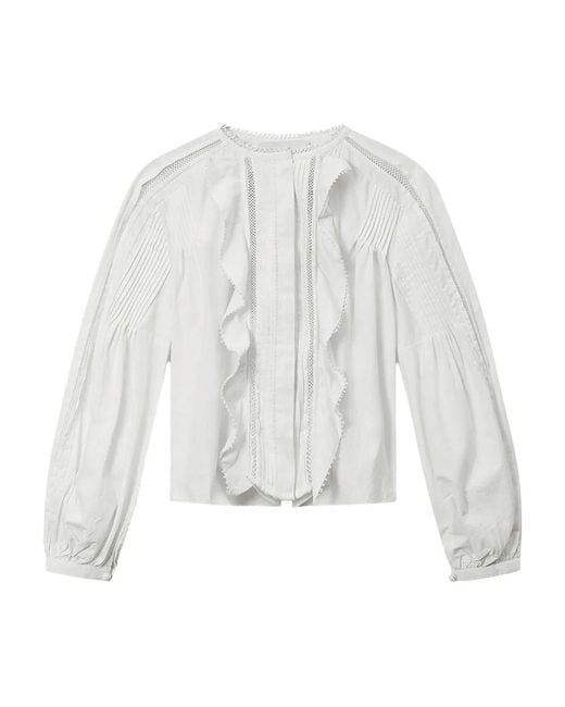 Isabel Marant White Cubraly Shirt