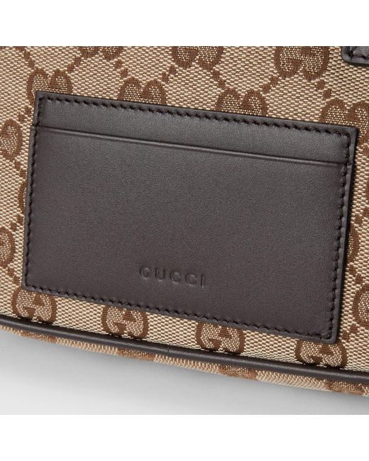 Gucci Natural Gg Canvas Mini Bag for men
