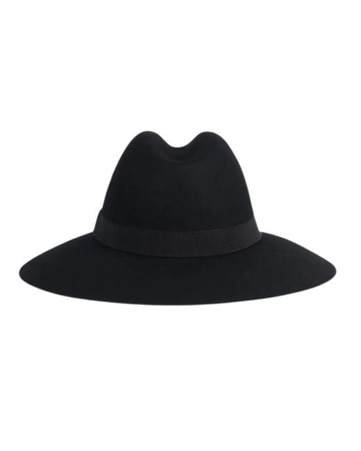 Fay Black Wool Felt Hat