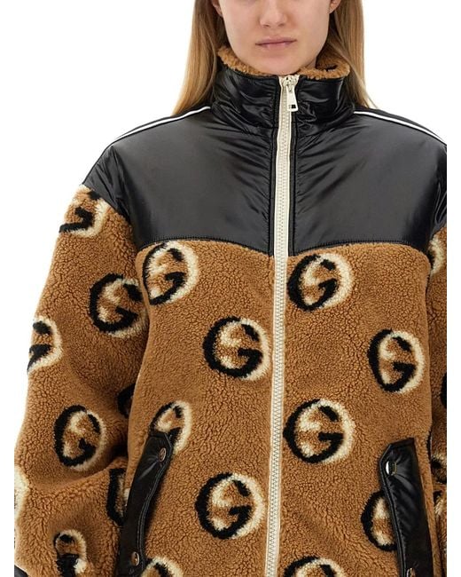 Gucci Black Jacquard Zipper Jacket