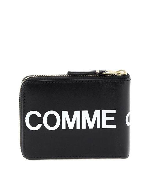 Comme des Garçons Black Wallet Huge Logo Wallet for men