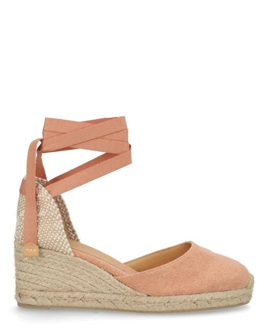Castaner Brown Solid Wedges