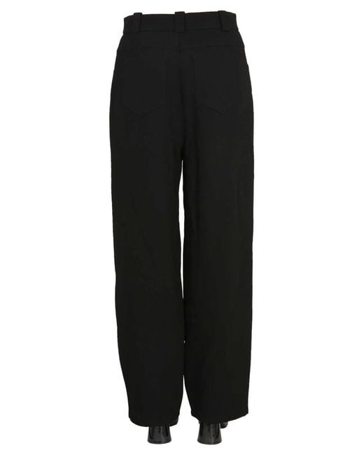 Khaite Black Pants Preen