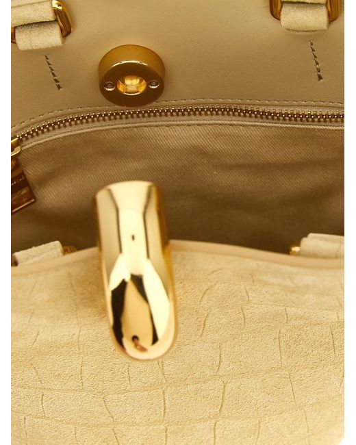 Jacquemus Metallic 'Le Petit Bambola' Mini Handbag