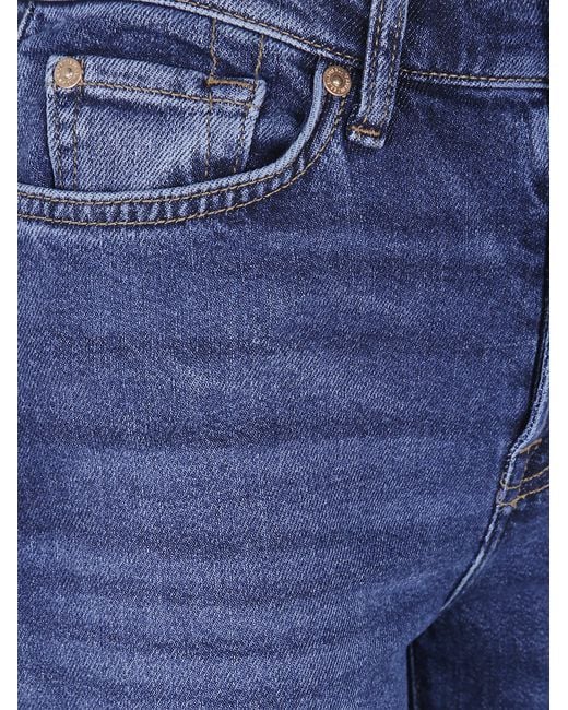 7 For All Mankind Blue "Modern Mojo" Classic Denim