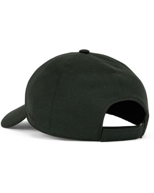 Slowear Green Cap With Visor for men