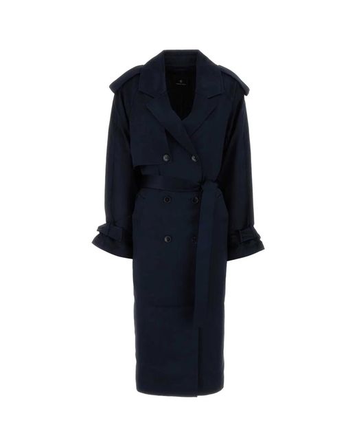 Anine Bing Blue Rickie Maxi Trench
