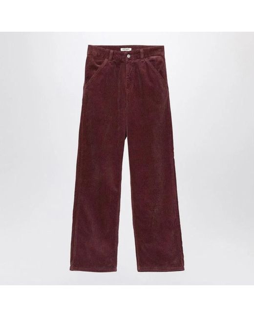 Carhartt Red Simple Pant