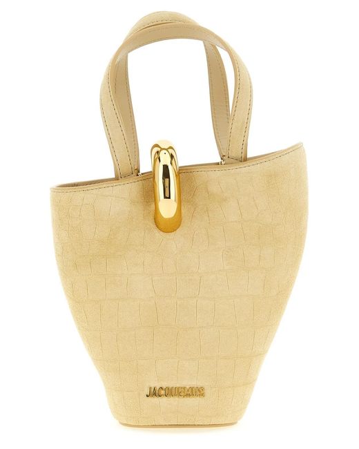 Jacquemus Metallic 'Le Petit Bambola' Mini Handbag