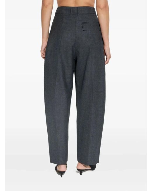 Studio Nicholson Blue "Acuna" Double Pleat Front Pant