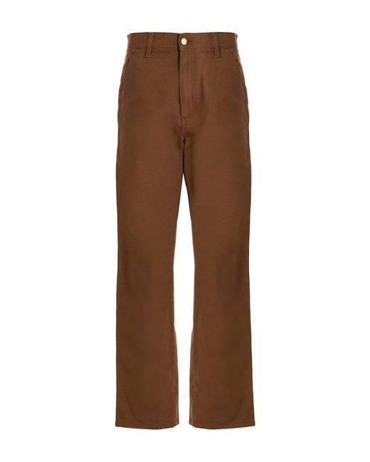 Carhartt Brown Single Knee Pant for men