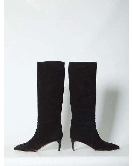 Paris Texas Black Stiletto Boots 60