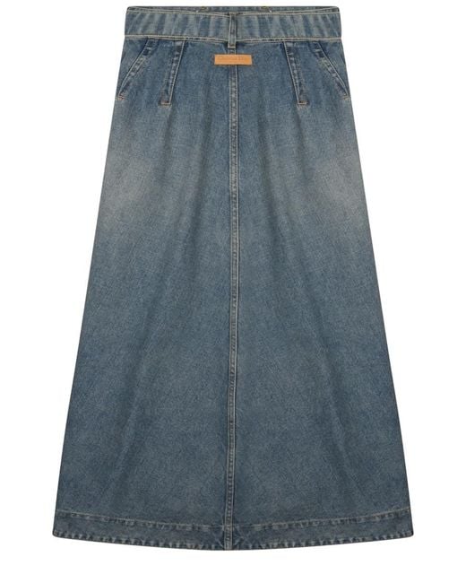 Dior Blue Gonna Midi