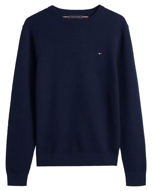 Tommy Hilfiger Blue Seasonal Structure Cneck for men