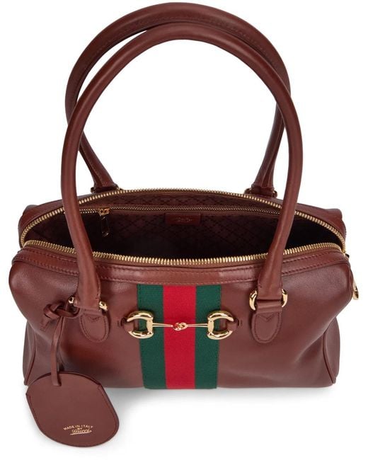 Gucci Red Medium Duffle Bag