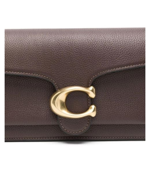 COACH Brown Tabby 26 Leather Shoulder Bag