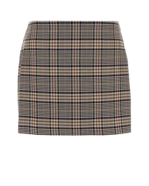 Anine Bing Gray Tierra Skirt