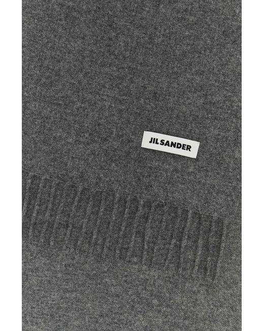 Jil Sander Black Scarf for men