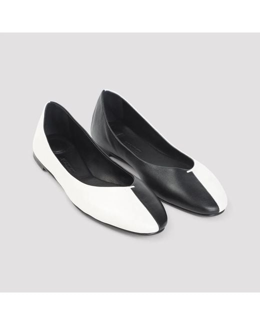 Jacquemus White Les Ballerines Ovalo
