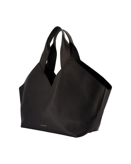 By Malene Birger Black Lucile Shopper Bag