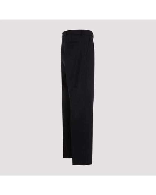 Prada Black Wool Pant for men