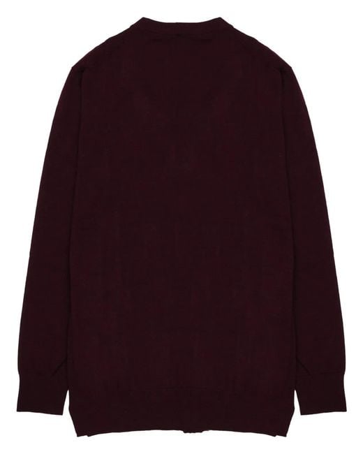 Department 5 Purple Cardigan "College"
