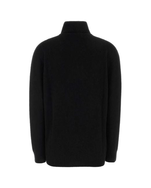The Row Black Priit Top