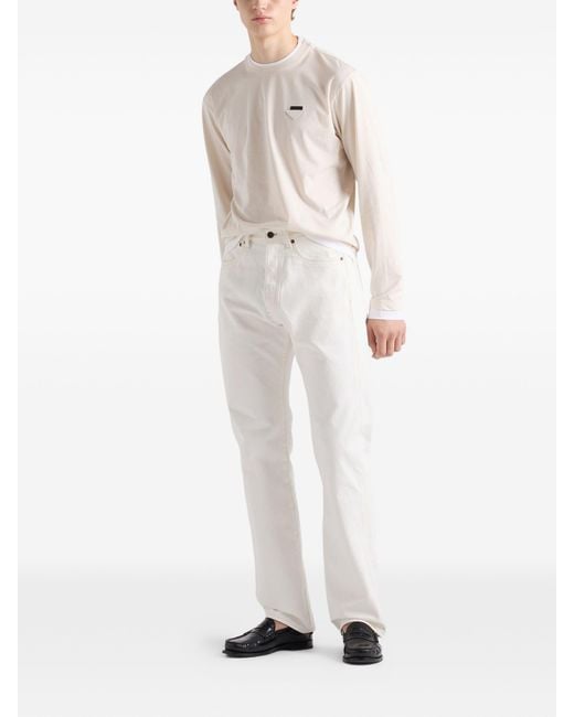 Prada White Girocollo for men