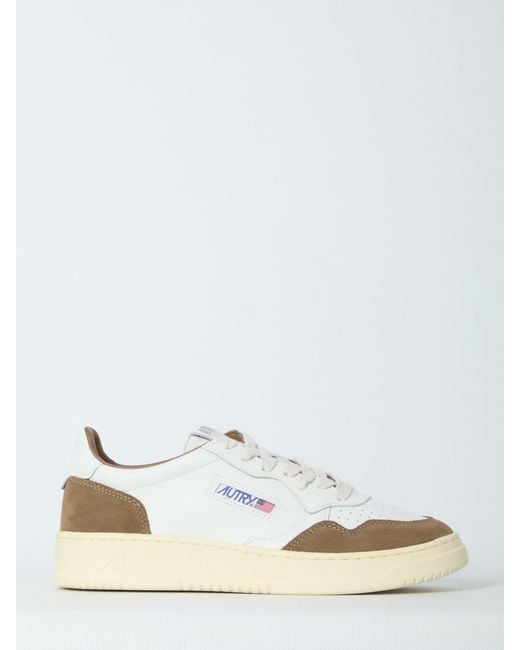 Autry White Medalist Low for men