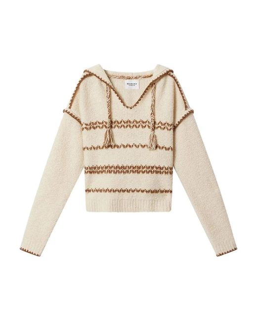 Isabel Marant White Ecru Wool Jersey