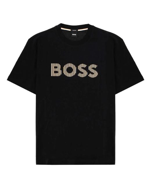 Boss Black T-Shirt "C-Thompson" Con Logo for men